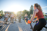 Cycling at Sunset - June 2026