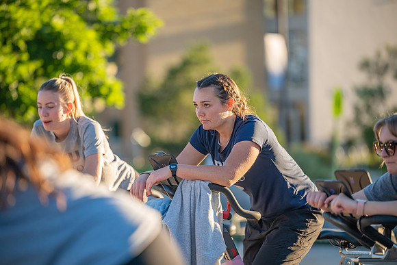 Cycling at Sunset - June 2026