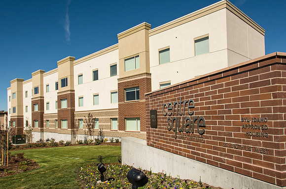 A look at the new Centre Square Apartments.