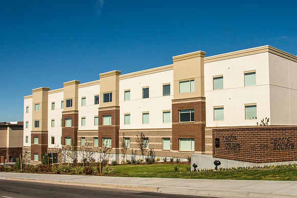 A look at the new Centre Square Apartments.