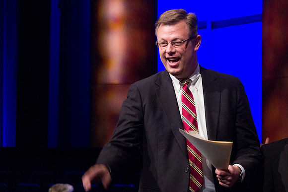 Clark G. Gilbert will assume the responsibilities of President of BYU-I this following April. Taken by Erik Hill