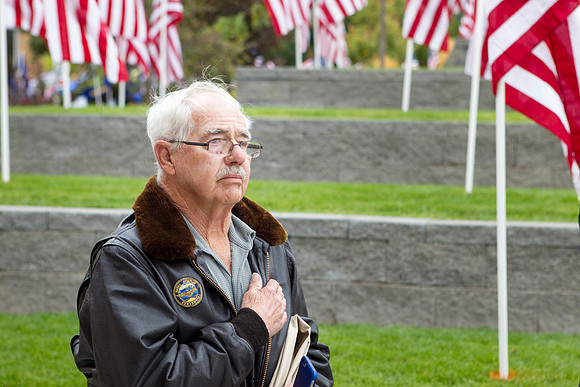 In solemn gratitude for those who have fallen for this great country.