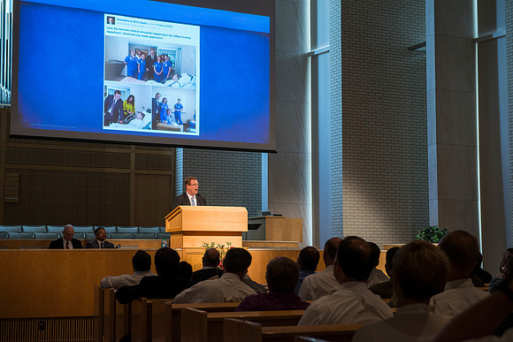 President Clark G. Gilbert reviews the spiritual experience he had preparing for and presenting his remarks at his inauguration.
