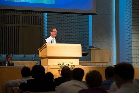 President Clark G. Gilbert reviews the spiritual experience he had preparing for and presenting his remarks at his inauguration.