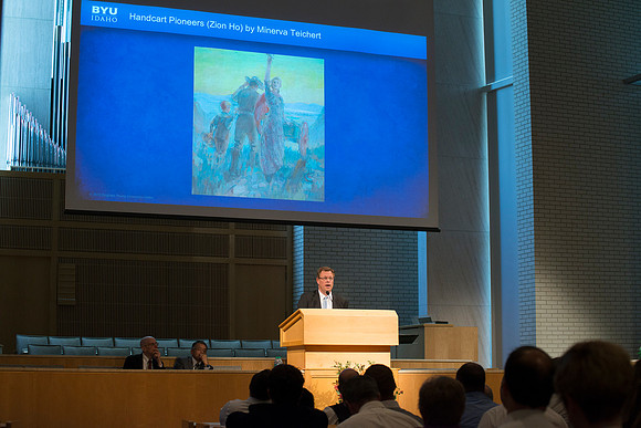President Clark G. Gilbert reviews the spiritual experience he had preparing for and presenting his remarks at his inauguration.