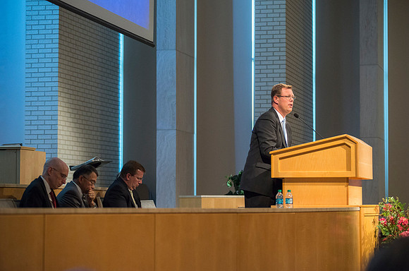 President Clark G. Gilbert reviews the spiritual experience he had preparing for and presenting his remarks at his inauguration.