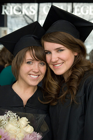 Graduation - April 2008 Carolee Coy and Brittany Carter