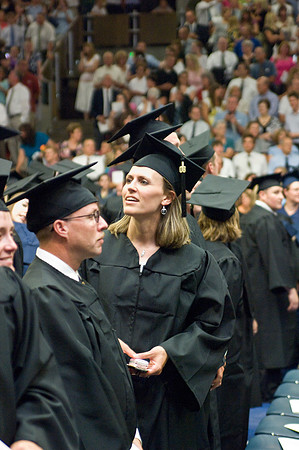 BYU-Idaho 2008 summer graduation with Sis. Julie B. Beck the Relief Society General President of The Church of Jesus Christ of Latter Day Saints.