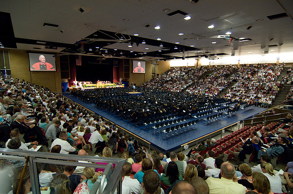 BYU-Idaho 2008 summer graduation with Sis. Julie B. Beck the Relief Society General President of The Church of Jesus Christ of Latter Day Saints.