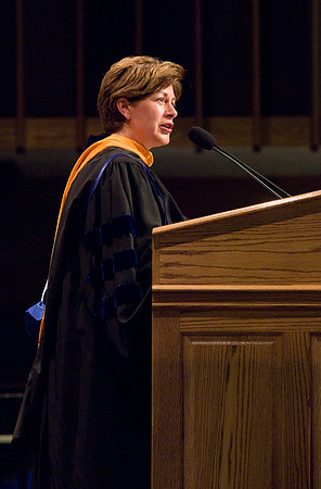 BYU-Idaho 2008 summer graduation with Sis. Julie B. Beck the Relief Society General President of The Church of Jesus Christ of Latter Day Saints.
