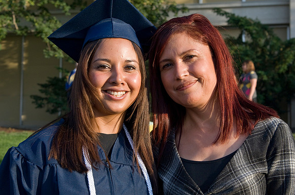 Sonia Padilla and her mother from Pachuca Mexico.