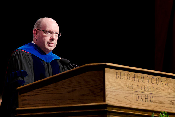 Dean, Kirk D. Gifford: College of Business and Communications Convocation.