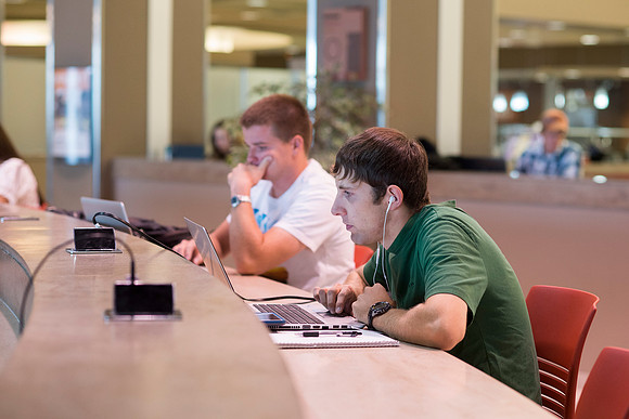 Students at BYU-Idaho; the first day of school Sept 14, 2105.