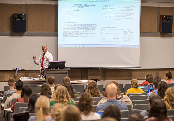 American Foundations class taught by Philip Packer.