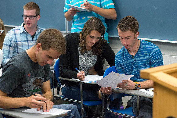 Spanish Class First Day of Fall Semester