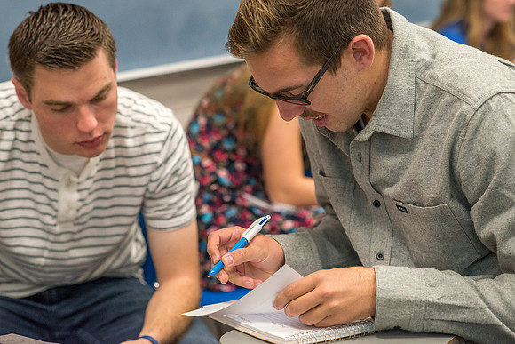 Spanish Class First Day of Fall Semester