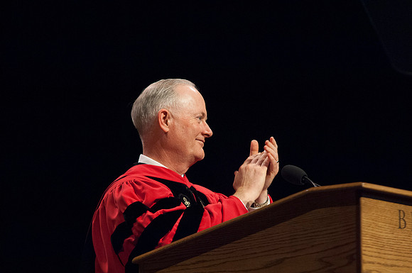 Commencement President Clark.