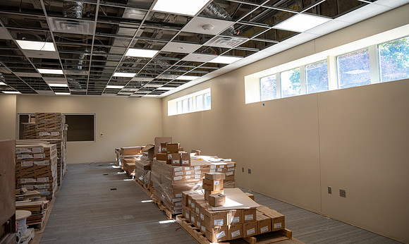 Spring Library Construction - July 2026