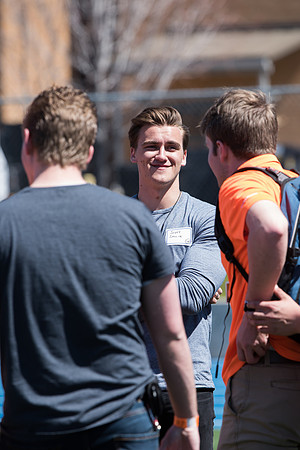 BYU-Idaho Get Connected, new students meeting their iTeam. Spring Semester