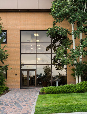 Benson Building west entrance
