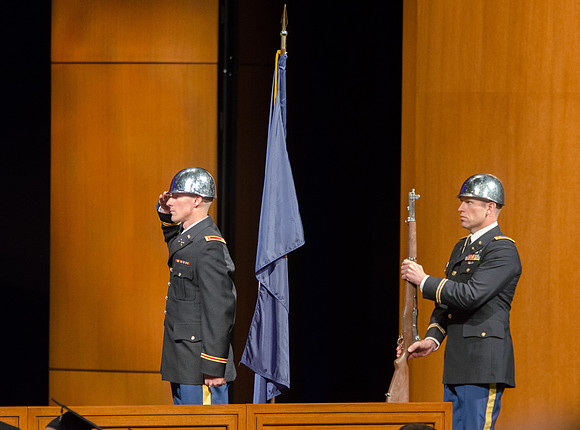 Commencement Ceremony held in the BYU-Idaho Center, Winter 2013
