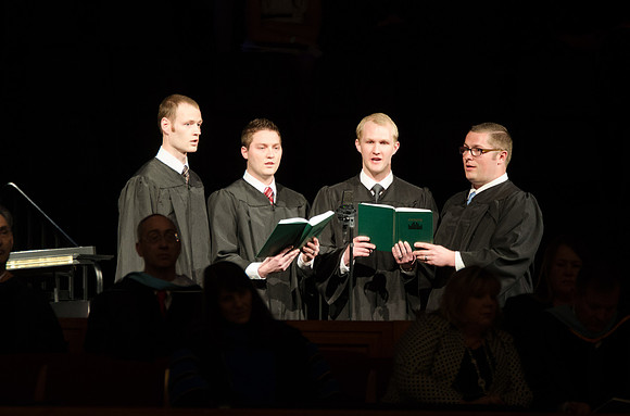 Convocation Ceremony held in the BYU-Idaho Center, Winter 2013