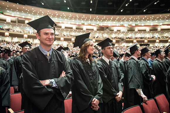 BYU-Idaho Graduation was held April 12, 2013 in the BYU-Idaho Center.