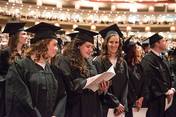 BYU-Idaho Graduation was held April 12, 2013 in the BYU-Idaho Center.