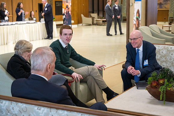 BYU-Idaho President's Dinner at the Salt Lake City Church Office building.