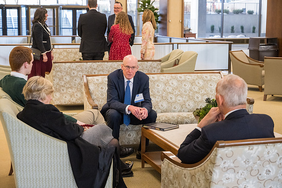 BYU-Idaho President's Dinner at the Salt Lake City Church Office building.