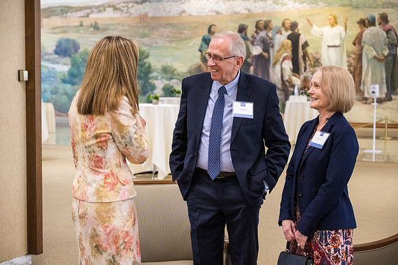 BYU-Idaho President's Dinner at the Salt Lake City Church Office building.