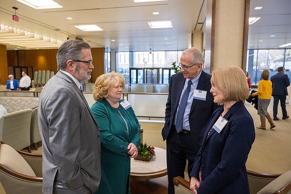 BYU-Idaho President's Dinner at the Salt Lake City Church Office building.