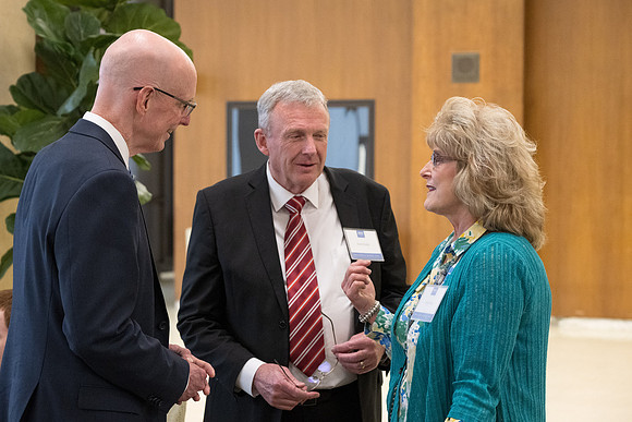 BYU-Idaho President's Dinner at the Salt Lake City Church Office building.