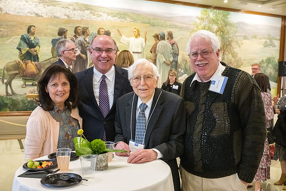 BYU-Idaho President's Dinner at the Salt Lake City Church Office building.