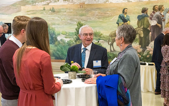 BYU-Idaho President's Dinner at the Salt Lake City Church Office building.