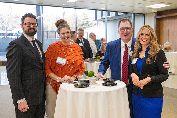 BYU-Idaho President's Dinner at the Salt Lake City Church Office building.