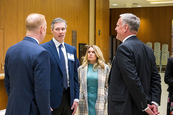 BYU-Idaho President's Dinner at the Salt Lake City Church Office building.