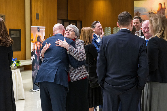 BYU-Idaho President's Dinner at the Salt Lake City Church Office building.