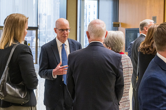 BYU-Idaho President's Dinner at the Salt Lake City Church Office building.