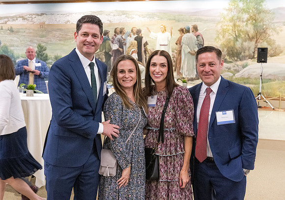 BYU-Idaho President's Dinner at the Salt Lake City Church Office building.