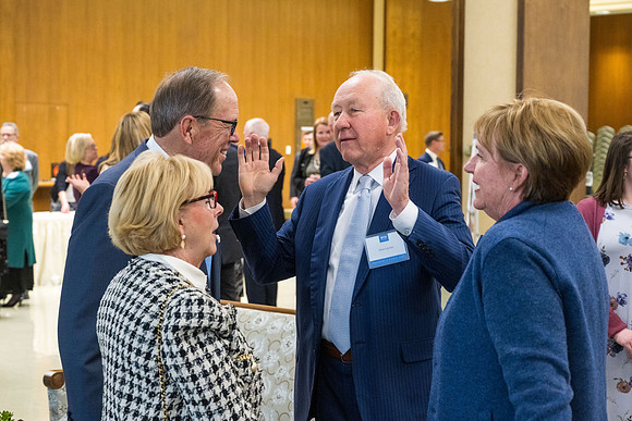 BYU-Idaho President's Dinner at the Salt Lake City Church Office building.
