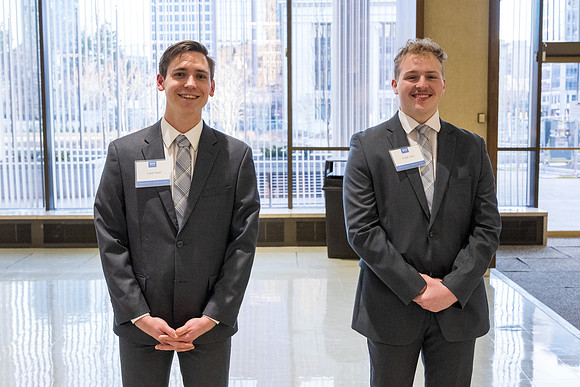 BYU-Idaho President's Dinner at the Salt Lake City Church Office building.