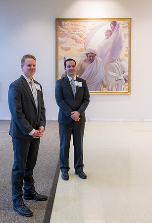BYU-Idaho President's Dinner at the Salt Lake City Church Office building.