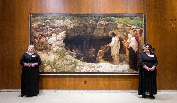 BYU-Idaho President's Dinner at the Salt Lake City Church Office building.