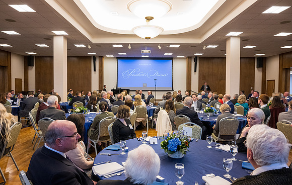 BYU-Idaho President's Dinner at the Salt Lake City Church Office building.