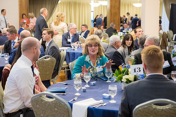 BYU-Idaho President's Dinner at the Salt Lake City Church Office building.