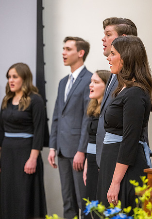 BYU-Idaho President's Dinner at the Salt Lake City Church Office building.