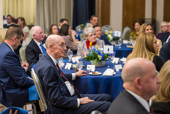 BYU-Idaho President's Dinner at the Salt Lake City Church Office building.