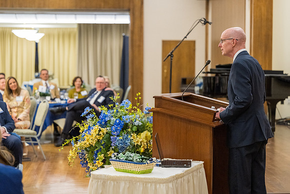 BYU-Idaho President's Dinner at the Salt Lake City Church Office building.