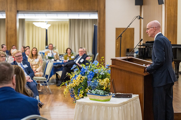 BYU-Idaho President's Dinner at the Salt Lake City Church Office building.